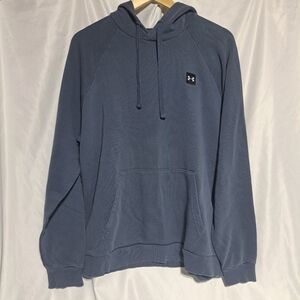 Under Armour Mens LARGE Loose Fit‎ Sweatshirt Hoodie - Navy